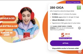 WINDTRE: 250GB a soli 5.99€ con portabilità