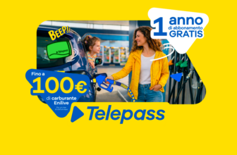 telepass 1 anno gratis 100 carburante