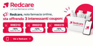 Redcare, 3 coupon per la conveniente farmacia online