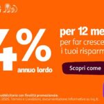 ING Conto Arancio al 4% per 12 mesi: non male!