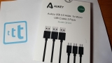 Set 3 o 5 cavi USB / Micro USB by Aukey: la nostra recensione