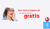 2GB omaggio a chi ricarica nei Vodafone Store