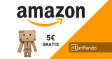 Amazon: buono da 5€ di sconto immediato, spendendo almeno 25€