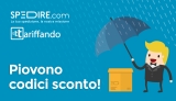 Spedire.com offre codici sconto a tutti gli utenti di Tariffando