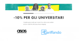 Sconto del 10% per gli studenti universitari su ASOS