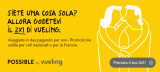 Vueling 2×1: viaggiano due, paga uno