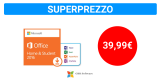 GBRSoftware: Microsoft Office Home & Student 2016 a soli 39,99€ con codice sconto