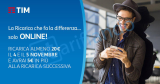 TIM: ricaricando almeno 20€, 5€ in omaggio alla successiva ricarica