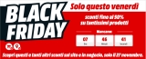 Black Friday MediaWorld: sconti fino al 50%