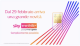 Sky Mobile, lancio il 29 Febbraio