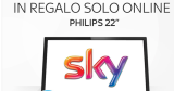 Sky: in regalo un TV Philips FULL HD da 22″ a chi si abbona