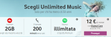Vodafone Scegli Unlimited Music ora con 3GB a 12€