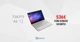 Xiaomi Air 12 a 536€ con coupon su Gearbest