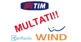 AGCM multa TIM e Wind per modifiche rinnovo da 30 a 28 giorni
