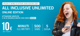 Wind: con All Inclusive Unlimited Online Edition 5€ di ricarica in omaggio