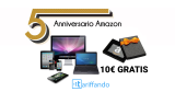 Auguri Amazon! Ecco le offerte anniversario e 10€ gratis!