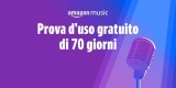 Amazon Music Unlimited: 70 giorni GRATIS per festeggiare Sanremo