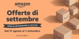 Amazon riparte alla grande: ecco le Offerte di Settembre