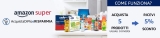 Amazon Super: 5% di sconto su tanti prodotti Alimentari o per la casa