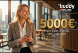 buddy, 50€ subito e fino a 5000€ di bonus aprendo il conto gratuito!
