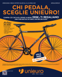 Novità Volantino Unieuro: Chi pedala, sceglie Unieuro!
