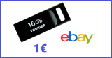 Pendrive Toshiba da 16GB a 1€ su eBay!