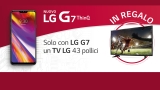 LG regala una TV 43 pollici a chi acquista un LG G7