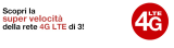 H3G Internet Plus: 4G illimitato (o quasi) a 19€