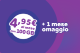 ho. Mobile offre un mese omaggio e 100GB a 4.95€