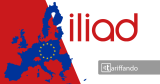 iliad aumenta gratis a 4GB in traffico dati in roaming di Giga 40