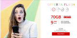 iliad: offerta flash con 70GB a 9,99€