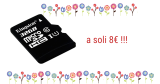 Micro SD Kingston da 32GB a soli 8€ su Amazon!