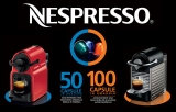 Nespresso ti regala fino a 100 capsule in omaggio!