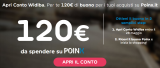 Poinx e Widiba: 120€ gratis entro oggi