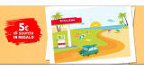Vodafone: 5€ di carburante senza spesa minima il premio di Luglio