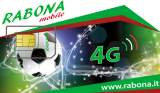 Rabona Mobile: nuove SIM 4G su rete Vodafone con  la promo “Numero 1 PLUS”