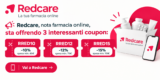 Redcare, 3 coupon per la conveniente farmacia online