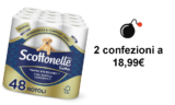 Ben 96 rotoli di carta igienica Scottonelle al prezzo di 48: che offerta… BOMBA
