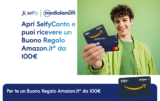 Mediolanum SelfyConto: 100€ di buono Amazon con l’apertura