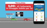 TotalErg regala 5€ di buono carburante