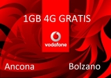 Vodafone: 1GB per Ancona e Bolzano!