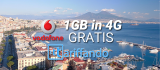 Napoli: Vodafone offre 1GB gratis ai suoi clienti