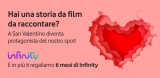 Vodafone regala 6 mesi di Infinity a tutti i suoi clienti per San Valentino