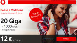 Vodafone Special Limited Edition: 1000 minuti e 20GB a 12€ – attivabile da tutti