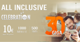 Torna attivabile Wind All Inclusive Celebration con 30GB a 10€