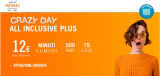 Wind All Inclusive Plus: Minuti illimitati, 500 SMS e 15 GB a 12€