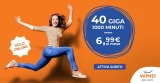 Wind Smart Top 40: 1000 minuti e 40GB a 6,99€!