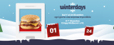 McDonald’s Winterdays, 24 giorni di sconti: si parte con Crispy McBacon a 1€!