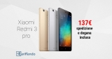 Xiaomi Redmi 3 Pro 32GB a soli 137€ su Gearbest